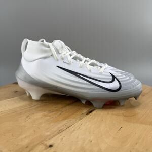 Nike Air Zoom Vapor 1 Men's Size 7.5 Football Cleats White Grey FB3298-100 NEW